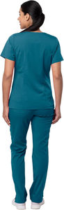 Ensembles de gommage grande taille en gros uniformes d'hôpital infirmier vêtements médicaux confortables en coton et polyester - Product Image 2