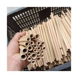 Pajitas de Bambú 2026 MÁS VENDIDAS para la Escuela y la Oficina, 100% Naturales, de Madera Pura, Limpias, Seguras, Compactas y Reutilizables, Paquete S - Product Image 3