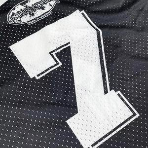 เสื้อเจอร์ซีย์แฟนฟุตบอลอเมริกันแบบสั่งทำคุณภาพสูง เสื้อเจอร์ซีย์สตรีทแวร์ตาข่ายทรงโอเวอร์ไซส์ ขายส่ง - Product Image 3