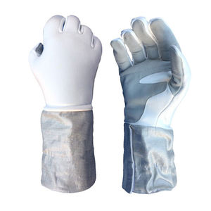 Guantes de Esgrima de Cuero de Diseño Personalizado OEM Antideslizantes Ignífugos Precio al por Mayor Proveedor a Granel Fabricante Venta Directa de Fábrica - Product Image 1
