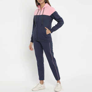 Femmes Vintage brodé hiver Sport Jogging porter ensemble respirant coupe-vent Fitness Gym entraînement survêtement imprimé léopard - Product Image 3