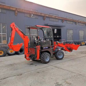 Livraison rapide vente chaude usine multi-usages mini tracteur chargeuse-pelleteuse excavatrice - Product Image 2