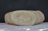 Sac de marché artisanal en paille et cuir marocain style bohème vintage pour femme Daisy – Tendance et pratique pour le quotidien printemps-été