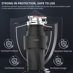 Máquina trituradora <span class=keywords><strong>de</strong></span> residuos <span class=keywords><strong>de</strong></span> alimentos <span class=keywords><strong>de</strong></span> cocina <span class=keywords><strong>de</strong></span> acero inoxidable <span class=keywords><strong>de</strong></span> 3/4HP, fregadero eléctrico doméstico, dispositivo triturador <span class=keywords><strong>de</strong></span> <span class=keywords><strong>basura</strong></span> para Marina/industria - Product Image 2