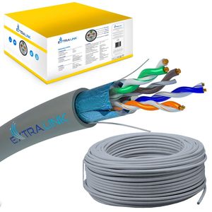 Câble Ethernet Extralink CAT5E FTP (F/UTP) pour intérieur, 305 m - Product Image 1