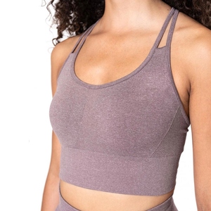 Conjunto de Yoga de 2 Piezas a Cuadros Personalizado, Venta al Por Mayor de Fábrica, OEM ODM, Calidad Premium, Tela Suave y Transpirable, Secado Rápido, Ropa Deportiva para Mujer - Product Image 5