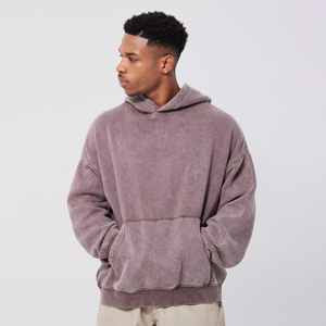ผู้ผลิตเสื้อฮู้ดดี้รายใหม่ Star Mens Sweatshirt เสื้อพูลโอเวอร์เนื้อหนา สตรีทแวร์ คุณภาพสูง ชุดเสื้อผ้าฟอกสี - Product Image 1