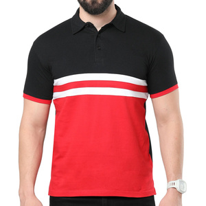 OEM Chemises polo à manches courtes à séchage rapide Panneau d'usure de golf-Travail Respirant Logo personnalisé de grande taille T-shirts de meilleure qualité pour hommes - Product Image 3