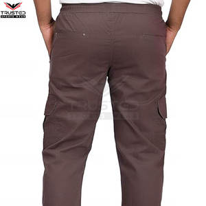 กางเกงผู้ชายน้ำหนักเบาระบายอากาศได้ดีผ้าแคนวาสสีล้วนสไตล์ลำลองแนวสตรีท - Product Image 6