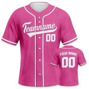 Maillot de baseball Design personnalisé Vêtements de sport d'équipe personnalisés Chemise respirante légère et confortable - Product Image 1