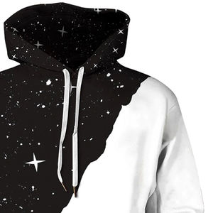 เสื้อฮู้ดแผงสองสีสำหรับผู้ชายสินค้าล่าสุด2025ออกแบบได้ตามต้องการจากซัพพลายเออร์ปากีสถาน - Product Image 5