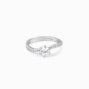 Trendy Silver <b>Waver</b> Glam Ring 925 Sterling Silver Fine Jewelry Stylish Band for Women Daily Wear Office Party Wedding Gift - Product Image 2