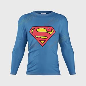 Rashguards à manches longues de compression MMA BJJ imprimés numériquement, polyester/spandex 220 g/m², ultra-absorbant, performance d'entraînement - Product Image 4