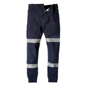 Nouveauté Printemps Pantalon de Travail Haute Visibilité pour Hommes Pantalon de Travail Réfléchissant Multi-Poches Coupe Droite Taille Moyenne Devant Plat - Product Image 1