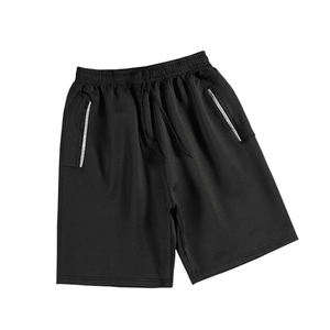 Pantalones cortos de entrenamiento de secado rápido para hombre, pantalones cortos deportivos de baloncesto transpirables de poliéster 100% con logotipo personalizado, patrón sólido - Product Image 6