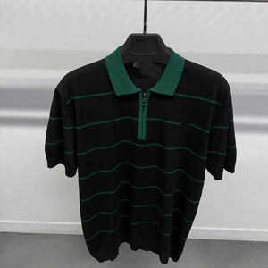 Camiseta de Algodón Lisa para Hombre, Manga Corta, Cuello Redondo, Estilo Casual Básico, OEM ODM, Logotipo Personalizado, Diseño en Blanco, Etiqueta Privada Frontal, Transpirable - Product Image 1