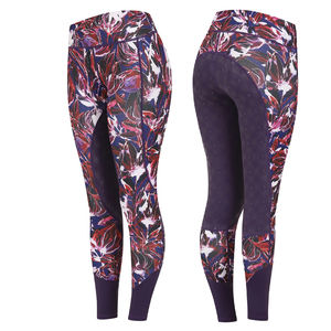 Mallas de montar a caballo personalizadas de alta calidad para mujer, pantalones ecuestres de compresión de Jodhpur con cintura cómoda - Product Image 1