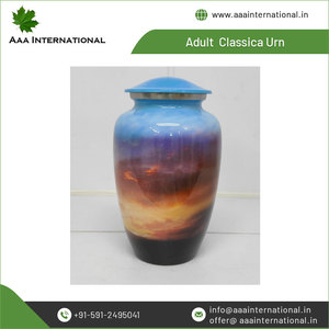 Urnas de cremación clásicas para adultos, recuerdo de aluminio 100% de alta calidad, al mejor precio, venta al por mayor - Product Image 2