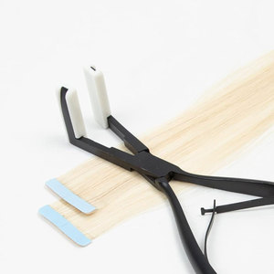 Cinta profesional en extensiones de cabello Alicates Extensiones de acero inoxidable Alicates de sellado Herramienta Extensión de cabello Alicates de trenzado - Product Image 6