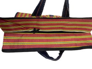 Bolsas de compras grandes ecológicas de PP Patrón de rayas de polipropileno reciclado Sostenible y fabricado en la India Disponibilidad a granel - Product Image 3