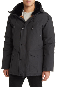 Logotipo personalizado para hombre parka chaqueta acolchada con capucha aislado grueso impermeable elegante al aire libre cálido moda abrigo de invierno - Product Image 2