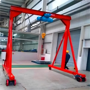 Grue à portique portable de haute qualité, moteur/roulement/boîte de vitesses, construction durable, certifiée CE ISO, capacité de levage de 0,5 à 5 tonnes - Product Image 4