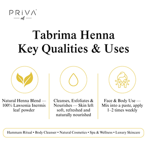 Wholesale Tabrima Henna Powder | Natural Moroccan Hammam Body <b>Cleanser</b> with Lawsonia Inermis | Bulk Cosmetic Powder Supplier - Product Image 3