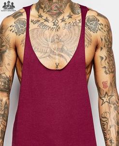 Wholesale Knitted Casual Gym <b>Vest</b> <b>Stringer</b> Tank Tops with Windproof Feature 100% Cotton High Quality - Product Image 2