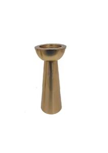 ที่วางเทียนทำจากโลหะสีทองมีสไตล์ที่จับทองเหลืองตกแต่งเสาสำหรับงานแต่งงาน - Product Image 3