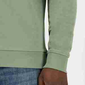 Sudadera de Cuello Redondo para Hombre, 100% Algodón, Felpa, Esencial para Invierno, Diseño Sólido, Informal, con Logotipo Personalizado - Product Image 5