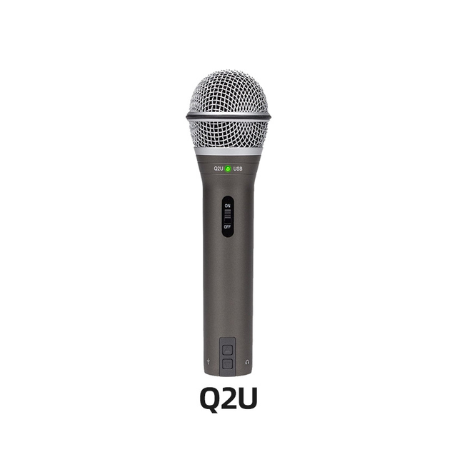 Multi Functional Dynamic Microphone USB Microphone Sound Card