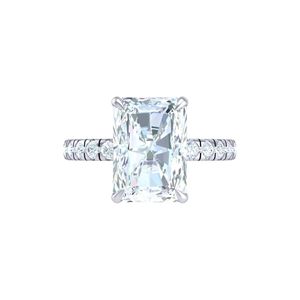 แหวนเพชรโมอิสซ่อนรัศมีที่เปล่งประกาย - Product Image 1