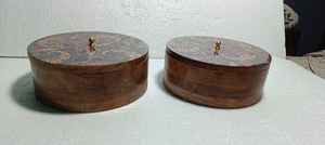 ชามสลัดไม้เคลือบเอนาเมล ใช้กับเครื่องล้างจานได้ เหมาะสำหรับรับประทานที่บ้านและเป็นของแจก ทำด้วยมือ เป็นมิตรกับสิ่งแวดล้อม - Product Image 2