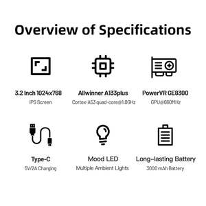 Trimui Consola de juegos portátil en diseño de ladrillo Reproductores de juegos portátiles - Product Image 3