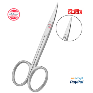 Ciseaux soins des ongles cuticules ciseaux incurvés en acier inoxydable ciseaux de manucure ongles outils de soins personnels - Product Image 4