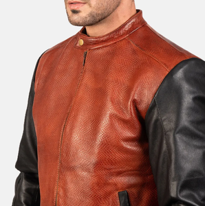 Venta caliente Chaquetas de cuero para hombres Ropa de calle cómoda de alta calidad para el invierno Personalizable y nueva condición - Product Image 4