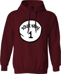 Sweat-shirt à capuche personnalisé avec impression graphique, mélange lourd, pour homme - Product Image 4