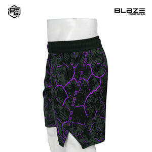 Blaze fight Gear Bjj Boxing short para hombres fighting jym Workout ropa de artes marciales NO GI shorts tela ligera a bajo precio - Product Image 2