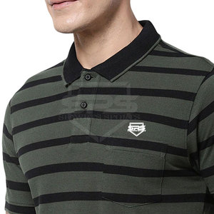 Polos de último diseño, ropa informal, polos de manga corta, polos de color personalizados con logotipo personalizado - Product Image 6