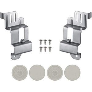 SK-DH Stainless Steel Stacking Kit 24 Front Load Washer/Dryer <b>Laundry</b> <b>Stand</b> Easy Installation Compatible Samsung Washing Parts - Product Image 3