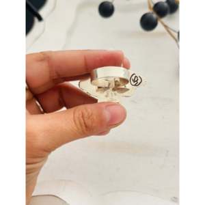 Navajo-Made Multi Stone & Sterling Silver <b>Cluster</b> Ring Size 10.75 <b>Crystal</b> Jewelry - Product Image 5