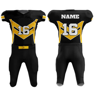 เสื้อทีมอเมริกันฟุตบอลผ้าโพลีเอสเตอร์สำหรับผู้ใหญ่100% แขนสั้นพิมพ์ลายดิจิตัล - Product Image 5