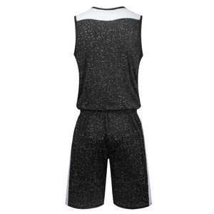 Maillot de basket-ball personnalisé imprimé de haute qualité, cousu, à séchage rapide, respirant, antibactérien, uniforme de sport tendance, sur mesure - Product Image 3