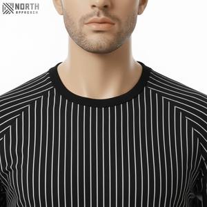 เสื้อยืดคอกลมแขนสั้นสำหรับผู้ชายผ้าคอตตอนเนื้อหนาทรงหลวมขนาดใหญ่300กรัมดีไซน์สีทึบสำหรับฤดูร้อน - Product Image 6