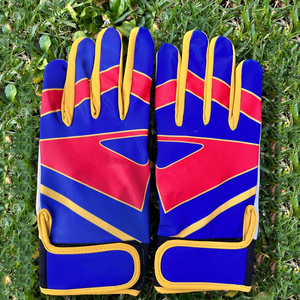 Venta caliente precio de fábrica cuero de vaca genuino béisbol deportes entrenamiento guantes de cuero nuevo estilo guantes de cuero - Product Image 2