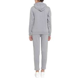 Haute qualité Full Zip up plaine respirant femmes survêtement ensembles survêtement femme Gym survêtement pour les filles - Product Image 4