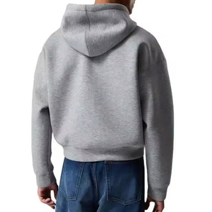 Sweat à capuche zippé d'hiver pour hommes New Plus Fleece 450Gsm Hoodie Casual Oversize Zipper Men's Hoodies - Product Image 2