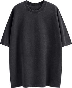 T-shirt Streetwear surdimensionné pour femmes T-shirt en coton personnalisé OEM avec options de transfert de chaleur et de broderie - Product Image 1