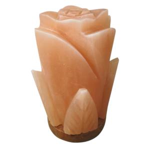 Lampe de sel de l'Himalaya en forme de rose, écologique, mini, avec technique de sculpture et emballage de haute qualité en boîte de couleur - Sian Enterprises - Product Image 3