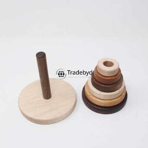 Juguete de madera de calidad premium hecho a mano sensorial para niños pequeños Bordes suaves Diversión segura de Tradebyd - Product Image 4